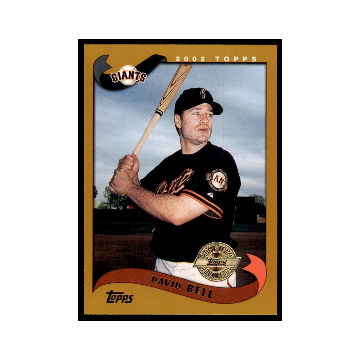 2002 Topps Home Team Advantage David Bell Baseball Cards #438