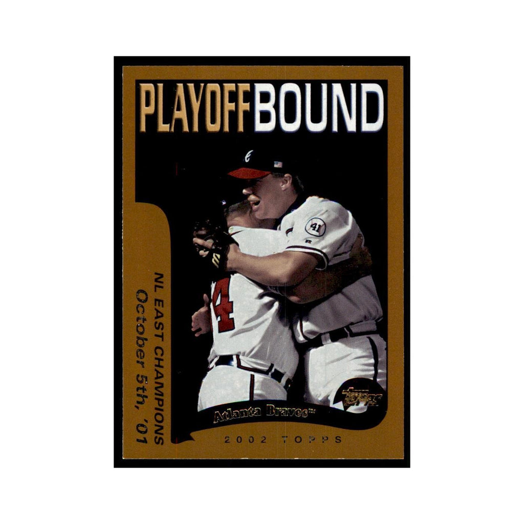2002 Topps Home Team Advantage Atlanta Braves Baseball Cards #354