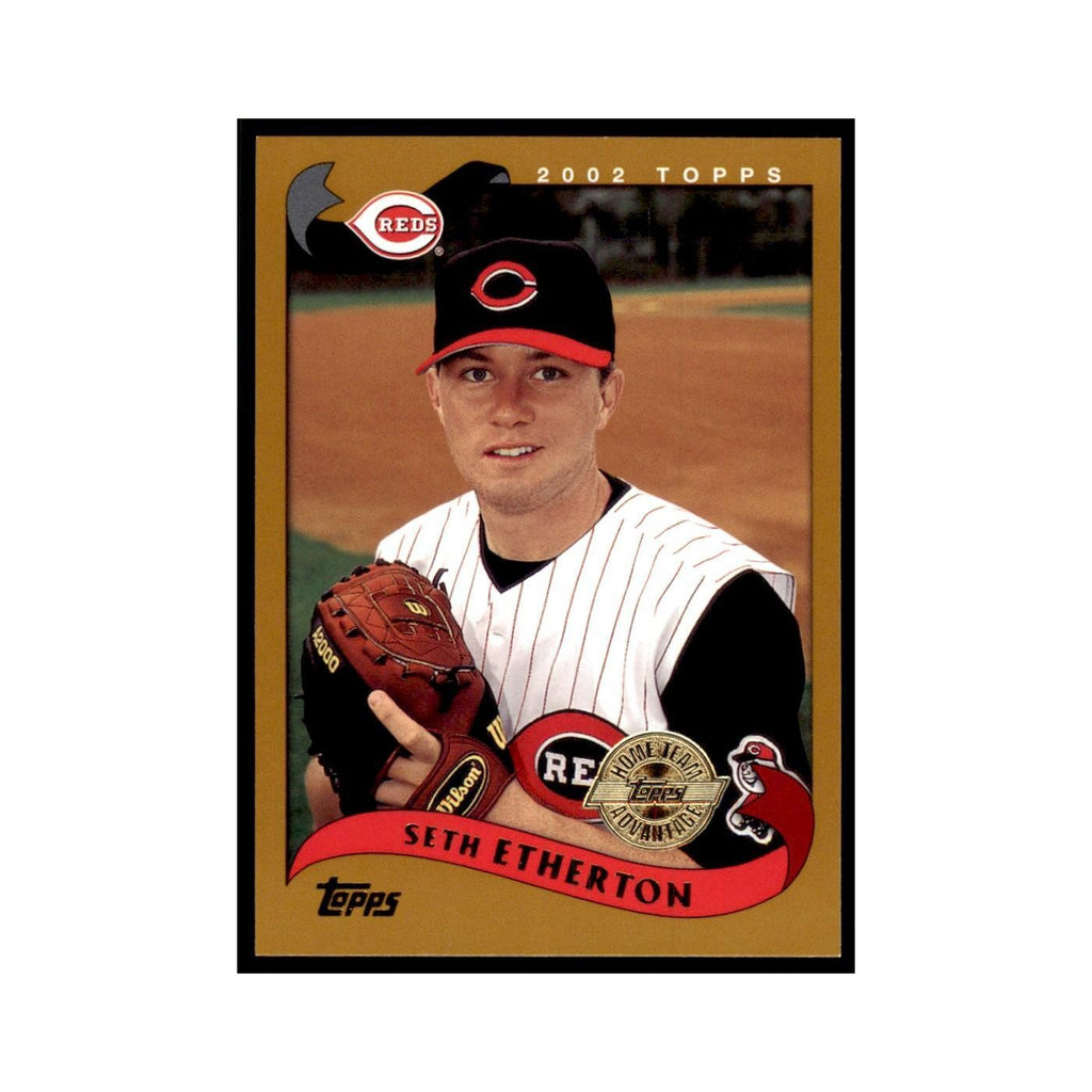 2002 Topps Home Team Advantage Seth Etherton Baseball Cards #562
