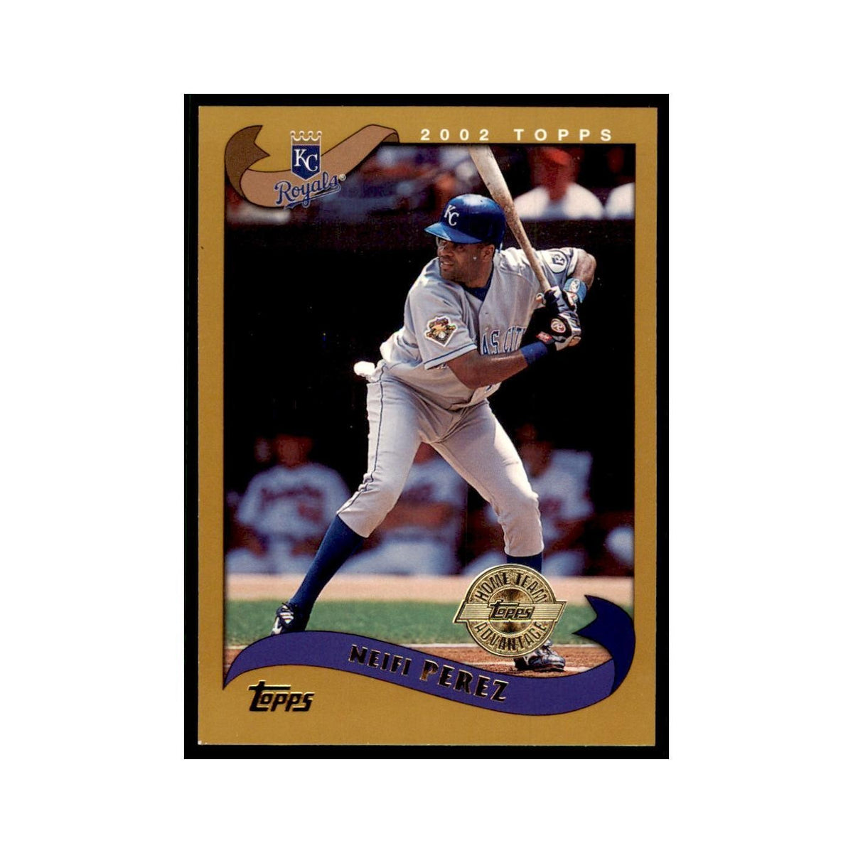 2002 Topps Home Team Advantage Neifi Perez Baseball Cards #591