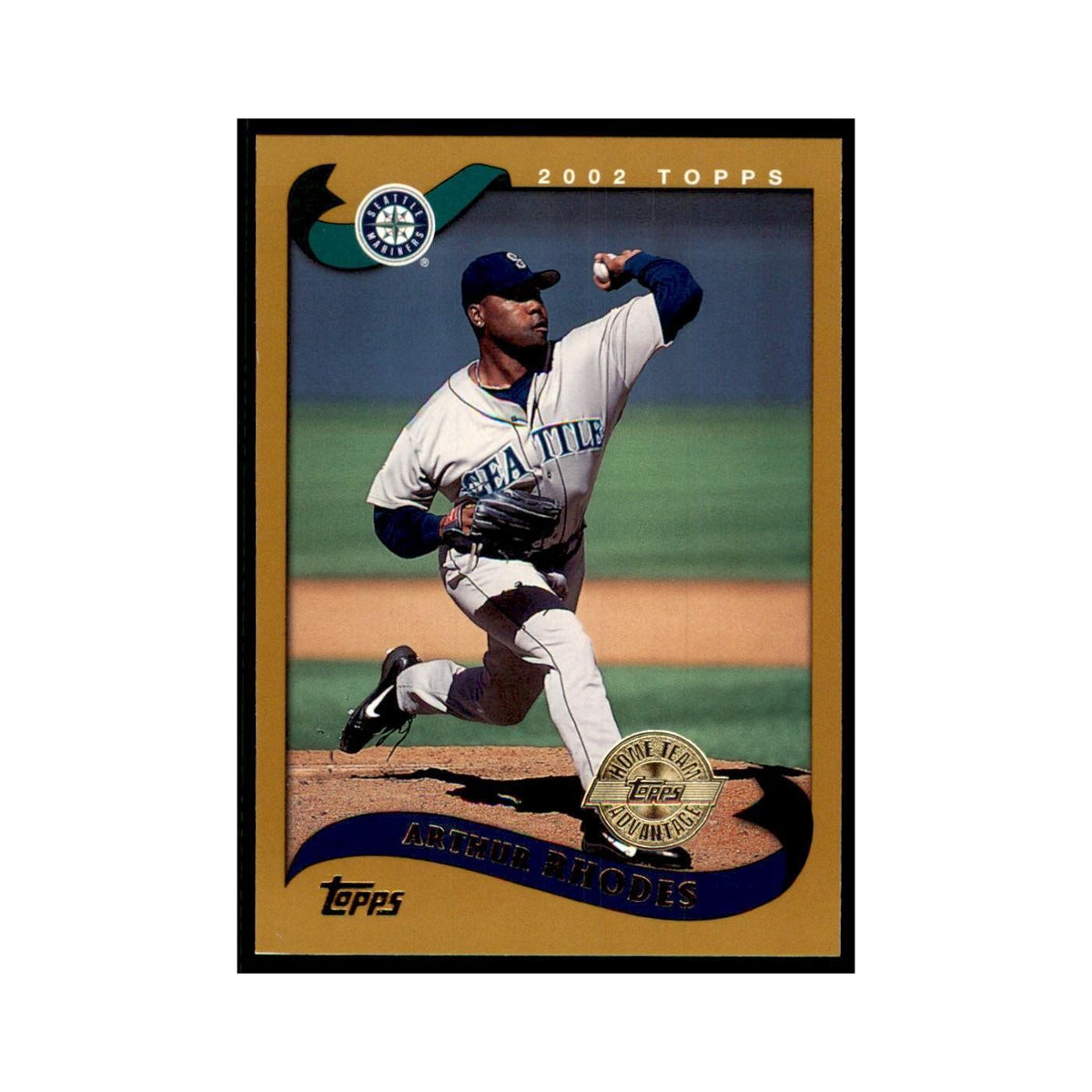 2002 Topps Home Team Advantage Arthur Rhodes Baseball Cards #631