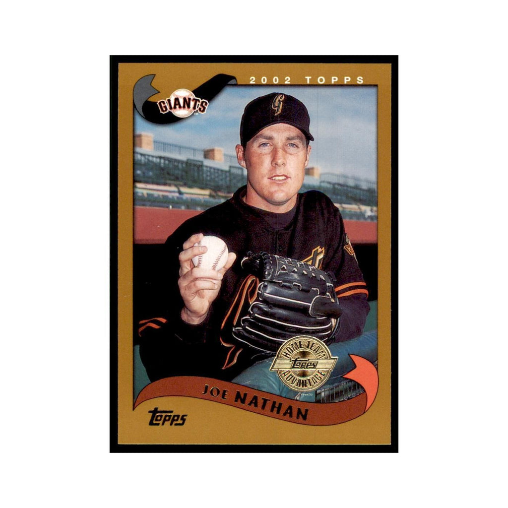 2002 Topps Home Team Advantage Joe Nathan Baseball Cards #573