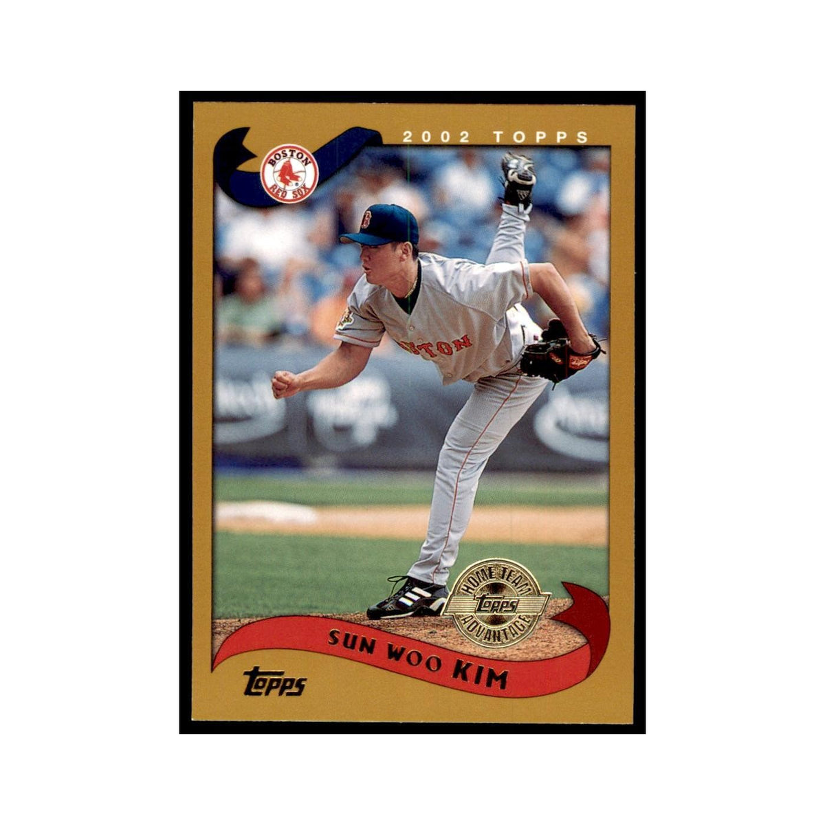 2002 Topps Home Team Advantage Sun Woo Kim Baseball Cards #559