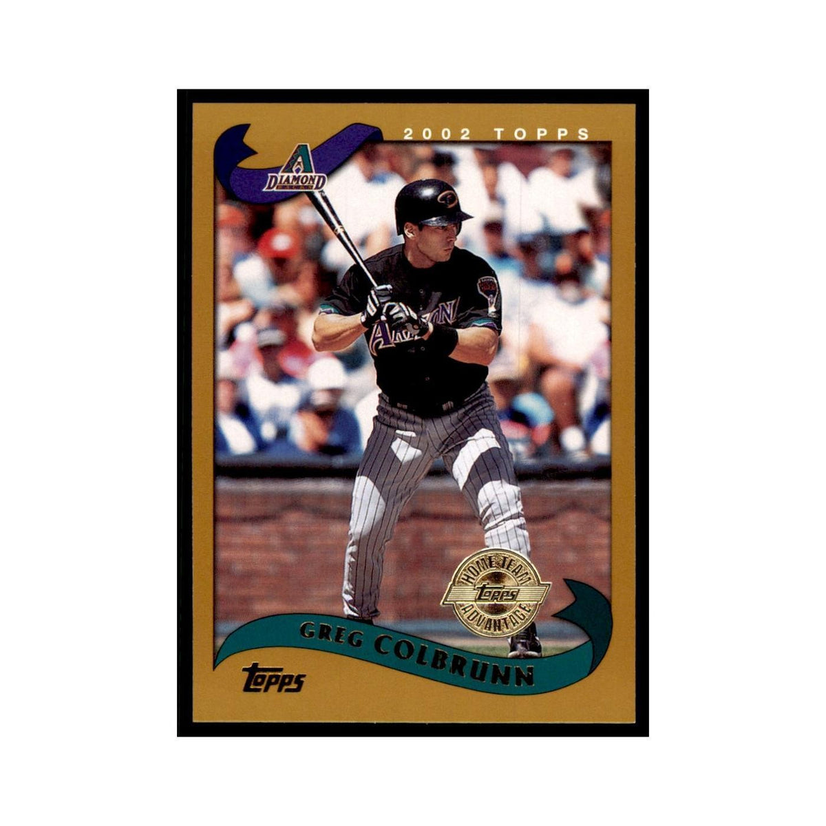 2002 Topps Home Team Advantage Greg Colbrunn Baseball Cards #576
