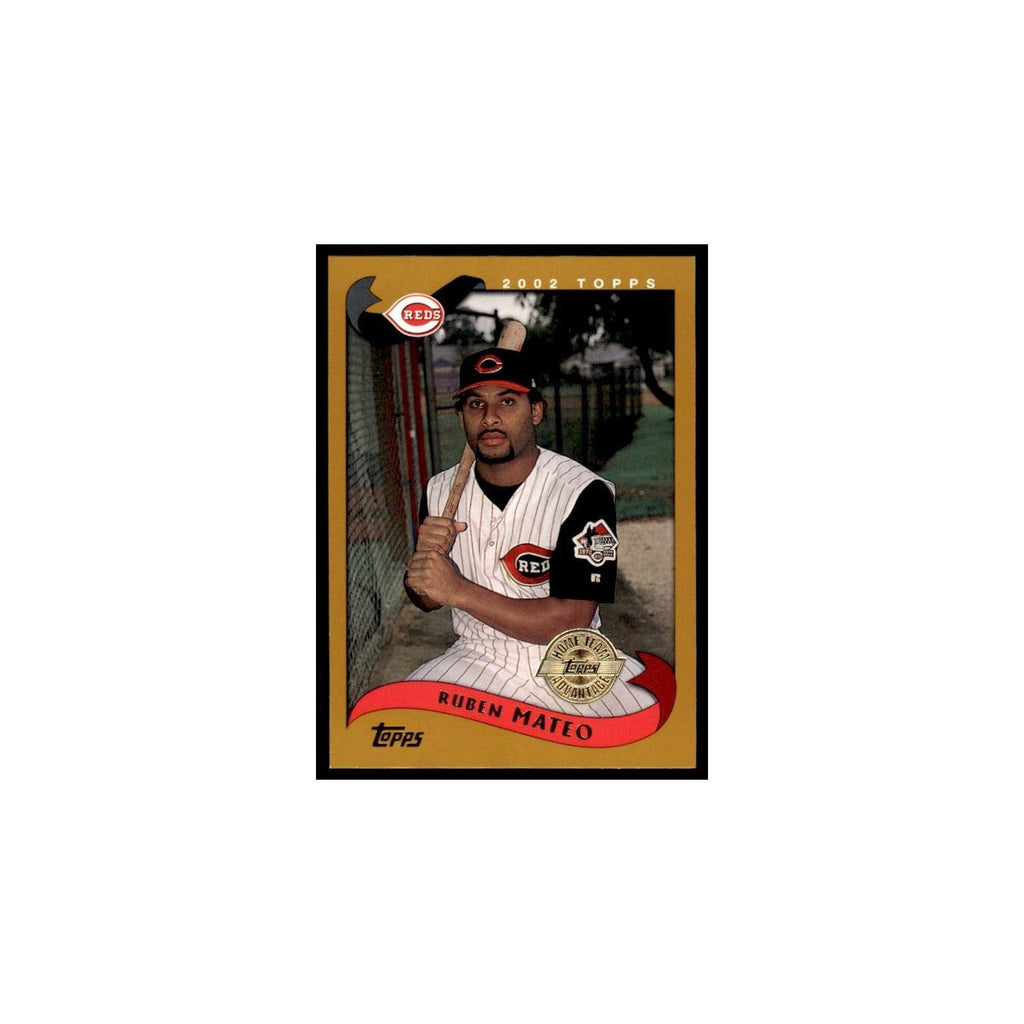2002 Topps Home Team Advantage Ruben Mateo Baseball Cards #619