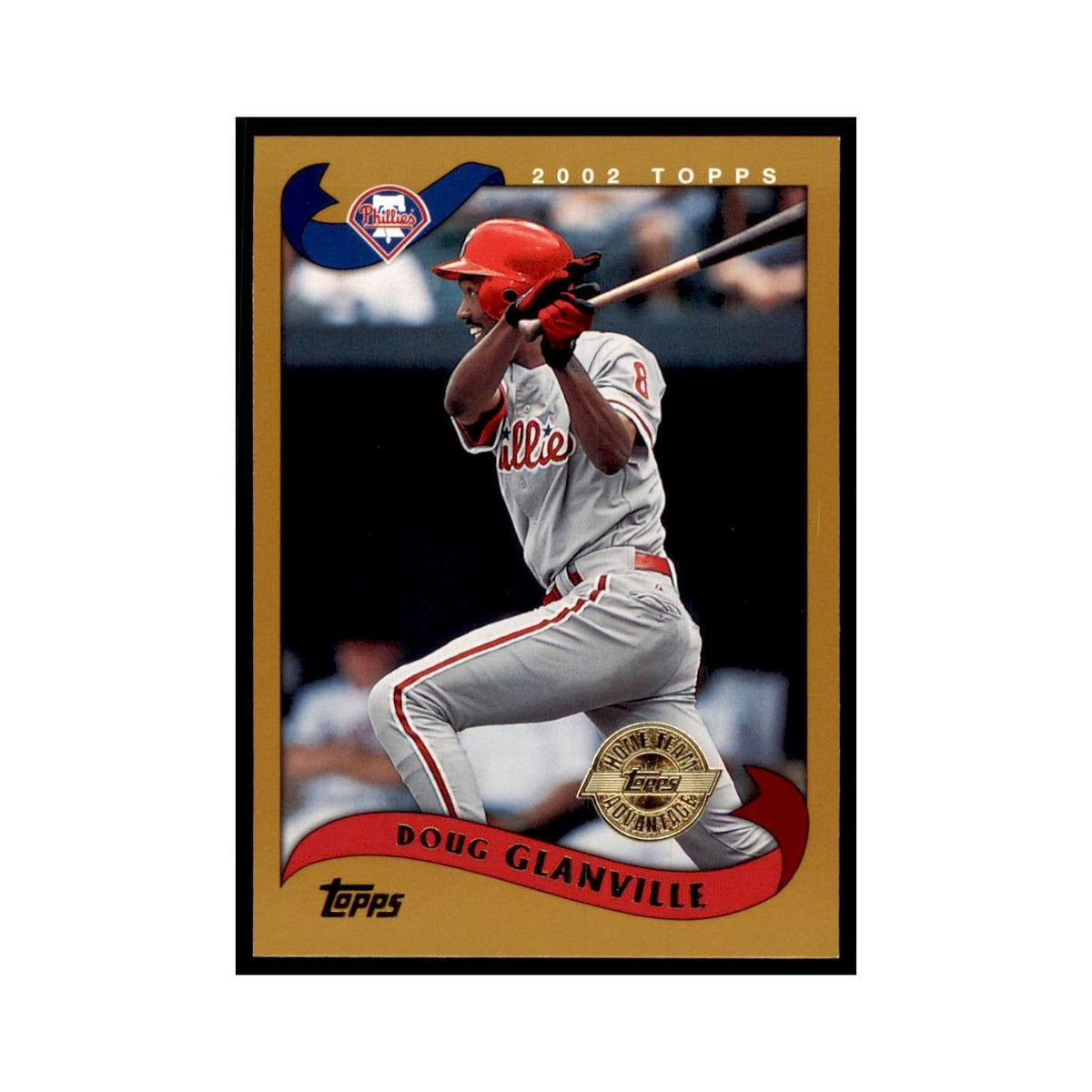 2002 Topps Home Team Advantage Doug Glanville Baseball Cards #577