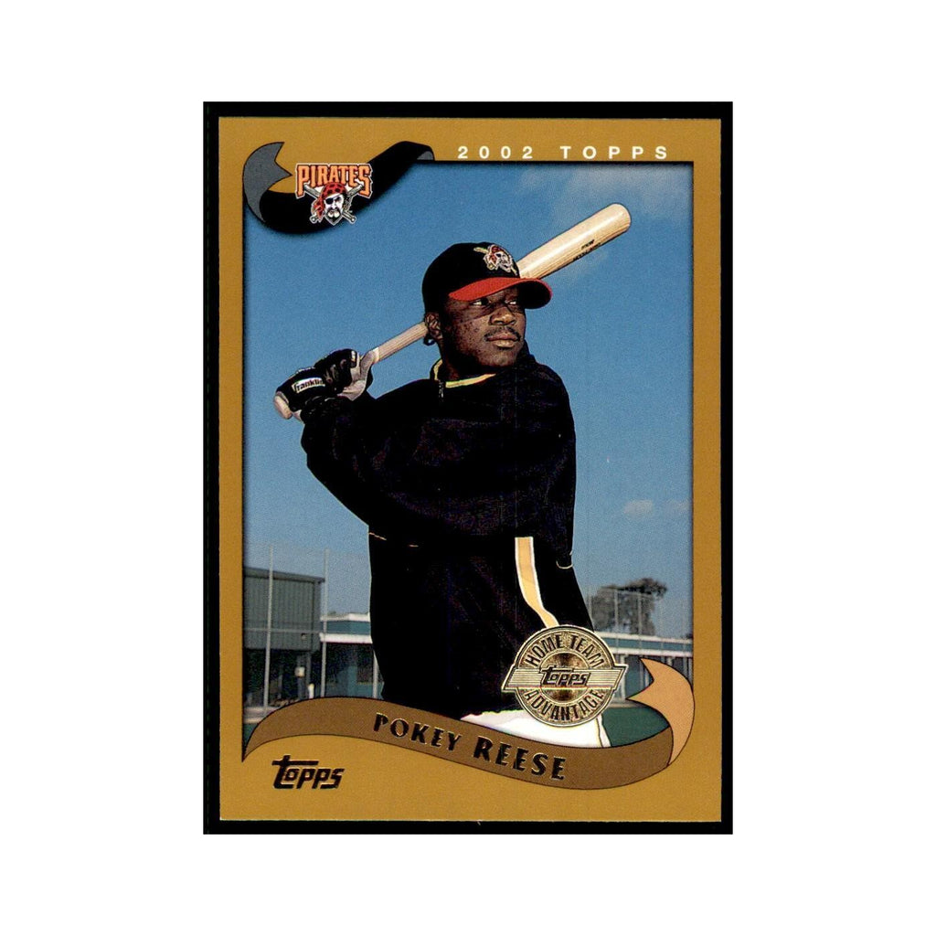 2002 Topps Home Team Advantage Pokey Reese Baseball Cards #635