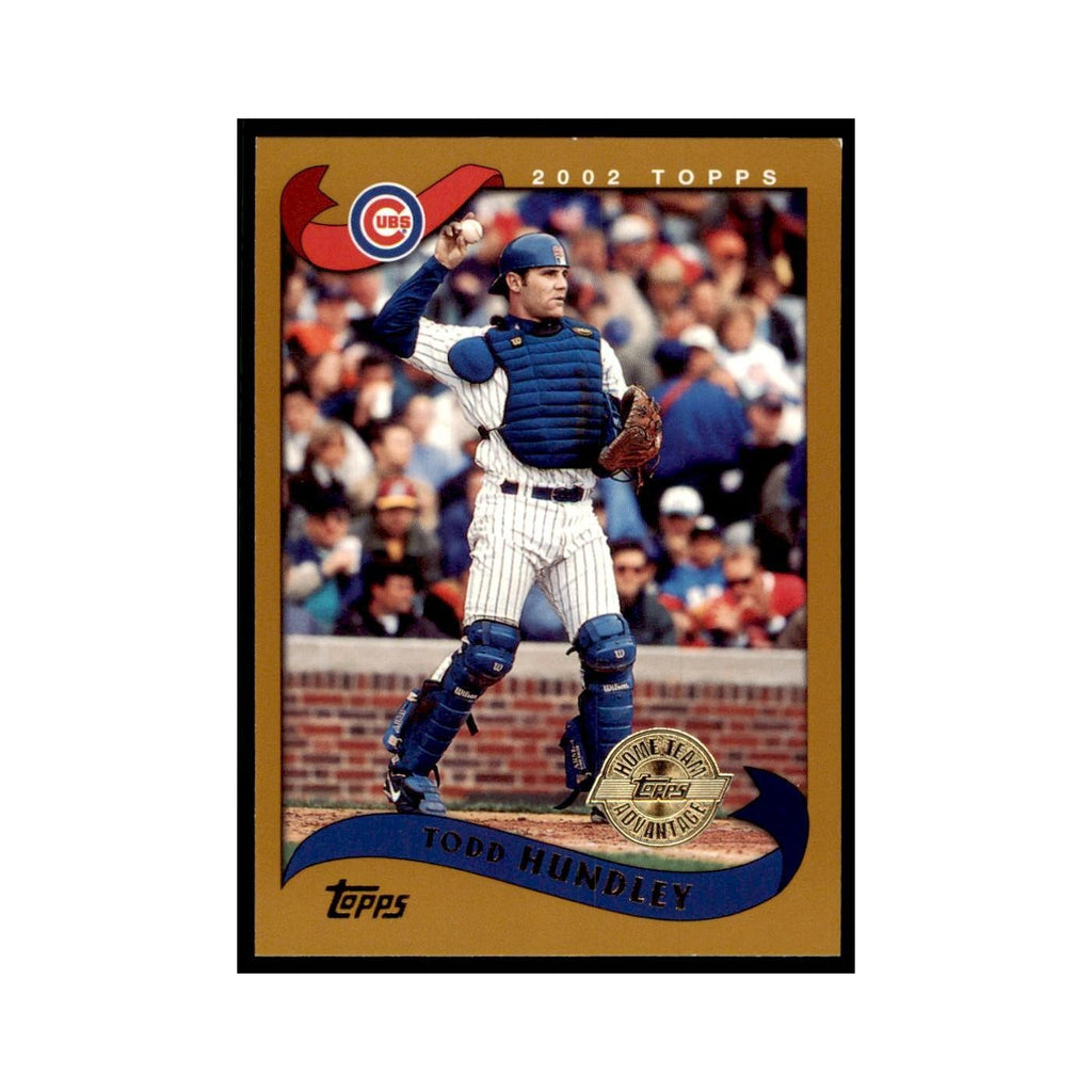 2002 Topps Home Team Advantage Todd Hundley Baseball Cards #603