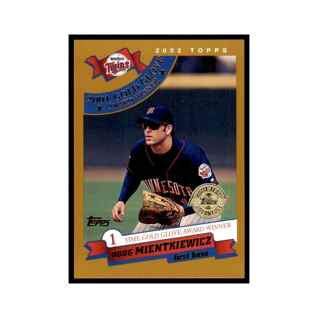 2002 Topps Home Team Advantage Doug Mientkiewicz Baseball Cards #698