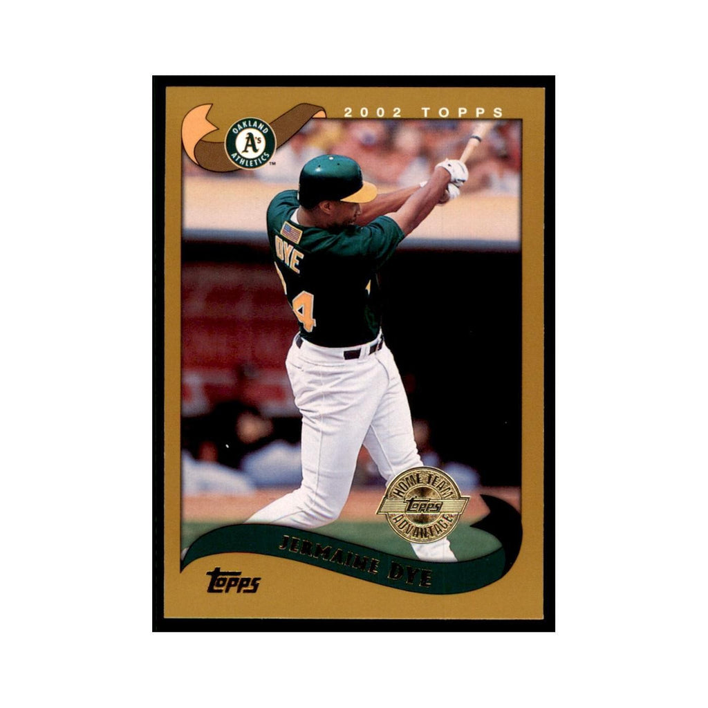 2002 Topps Home Team Advantage Jermaine Dye Baseball Cards #633