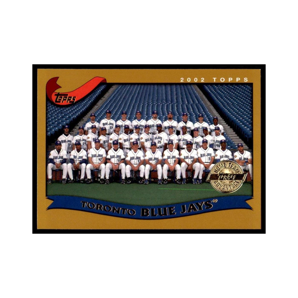 2002 Topps Home Team Advantage Toronto Blue Jays Baseball Cards #670