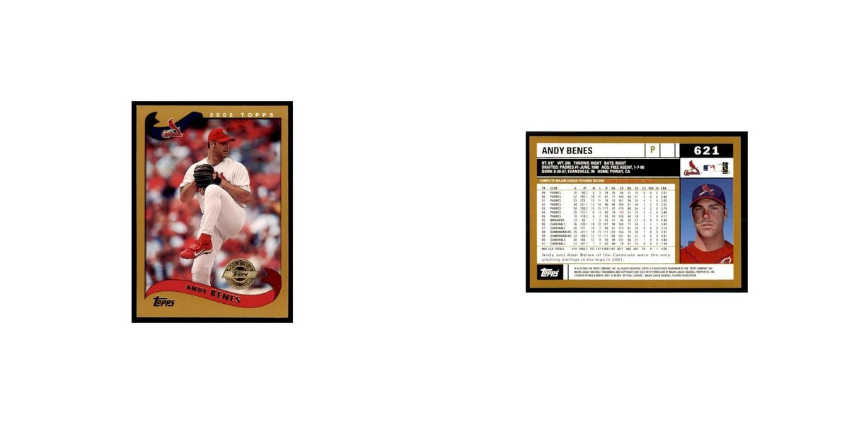 2002 Topps Home Team Advantage Andy Benes Baseball Cards #621