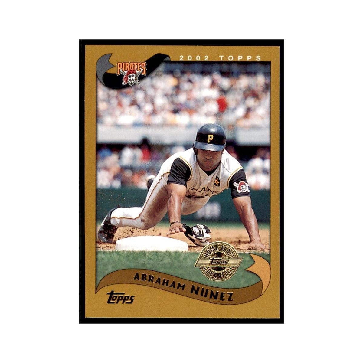 2002 Topps Home Team Advantage Abraham Nunez Baseball Cards #582
