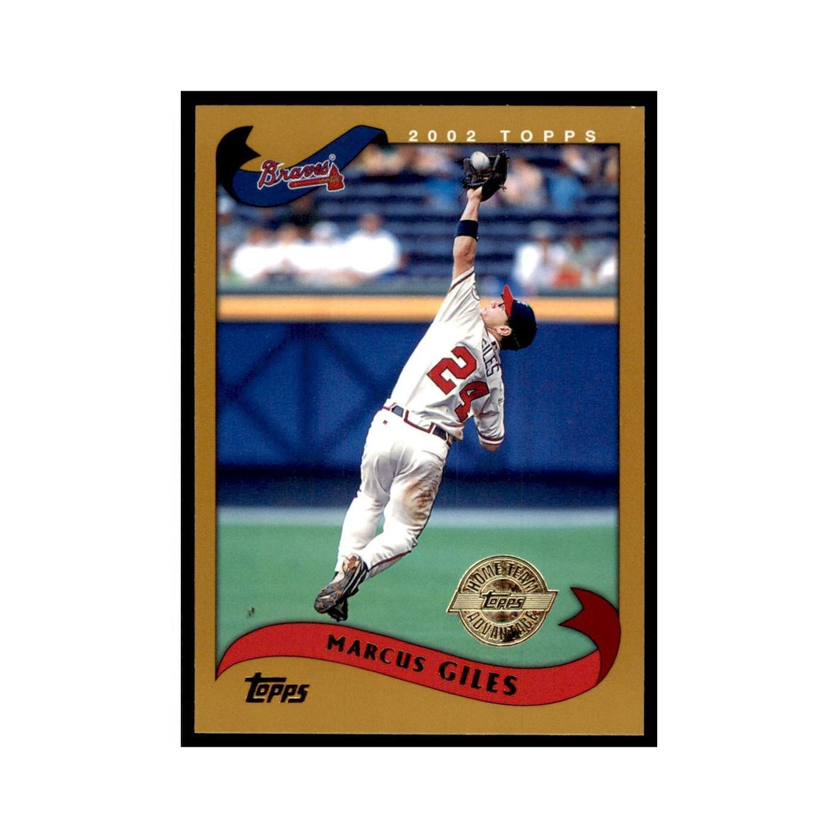 2002 Topps Home Team Advantage Marcus Giles Baseball Cards #637
