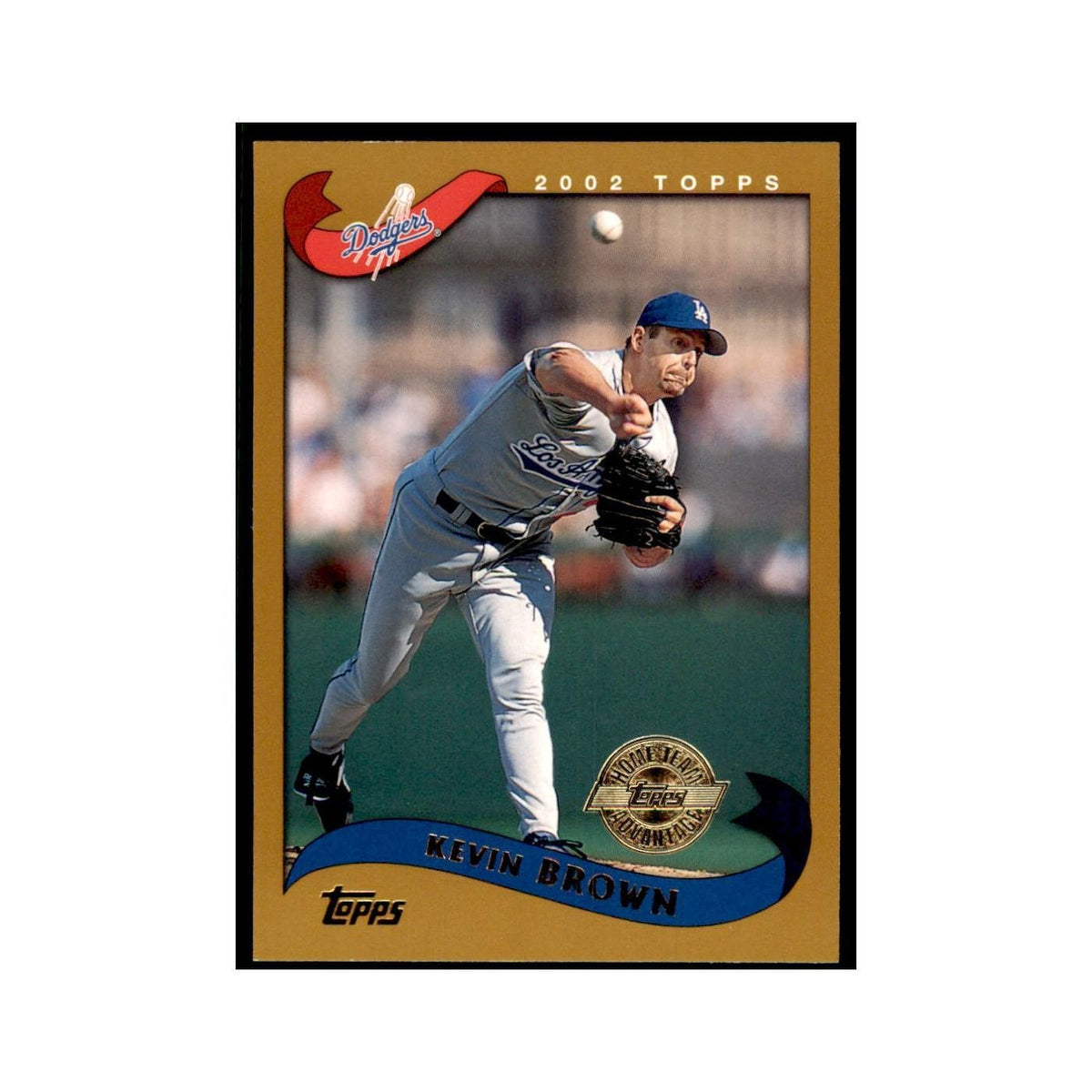 2002 Topps Home Team Advantage Kevin Brown Baseball Cards #630