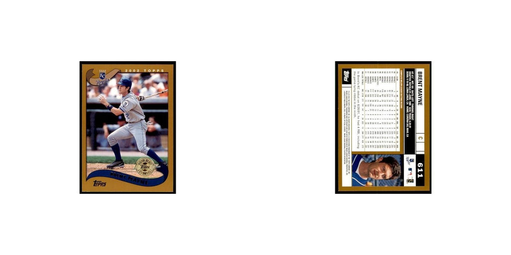 2002 Topps Home Team Advantage Brent Mayne Baseball Cards #611