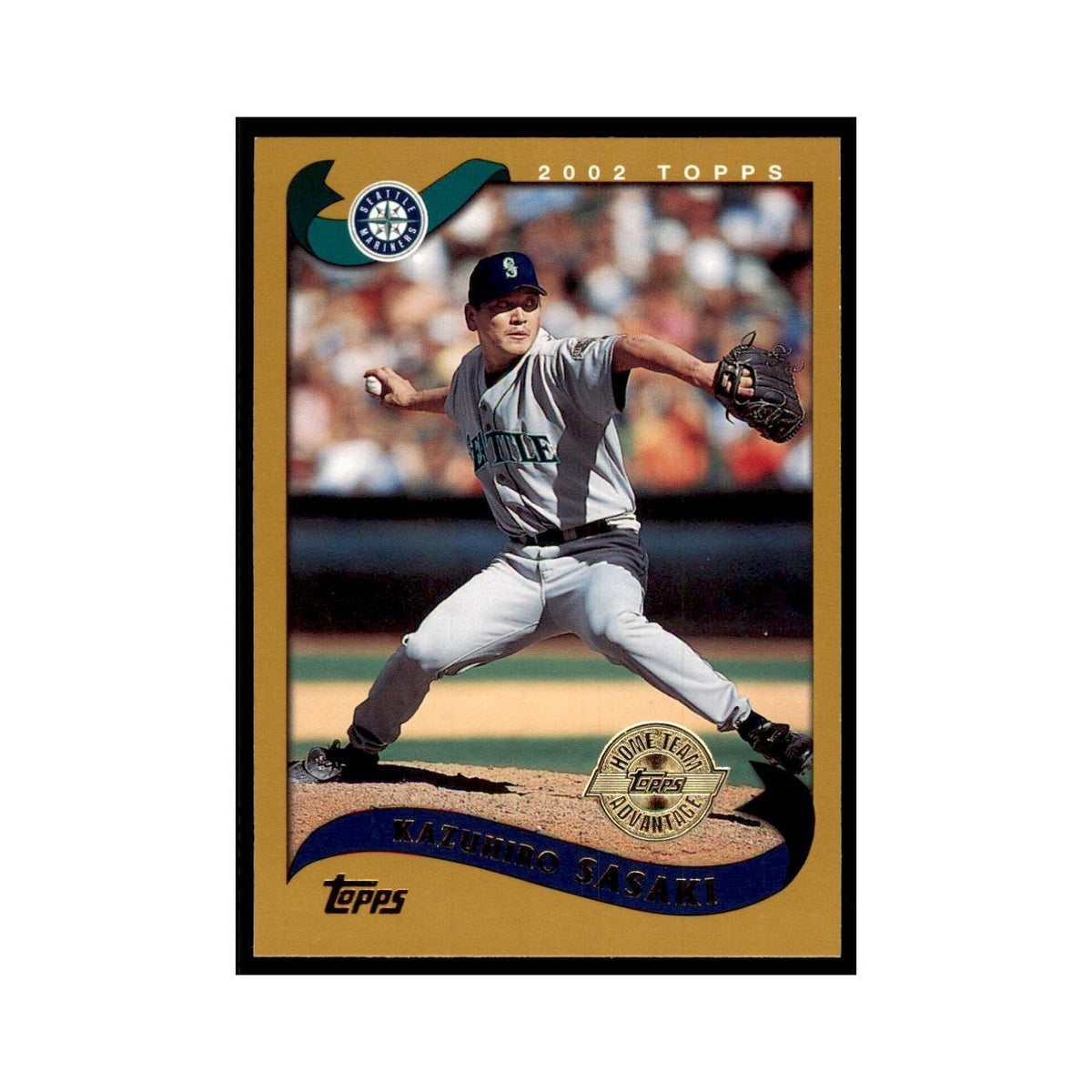 2002 Topps Home Team Advantage Kazuhiro Sasaki Baseball Cards #587