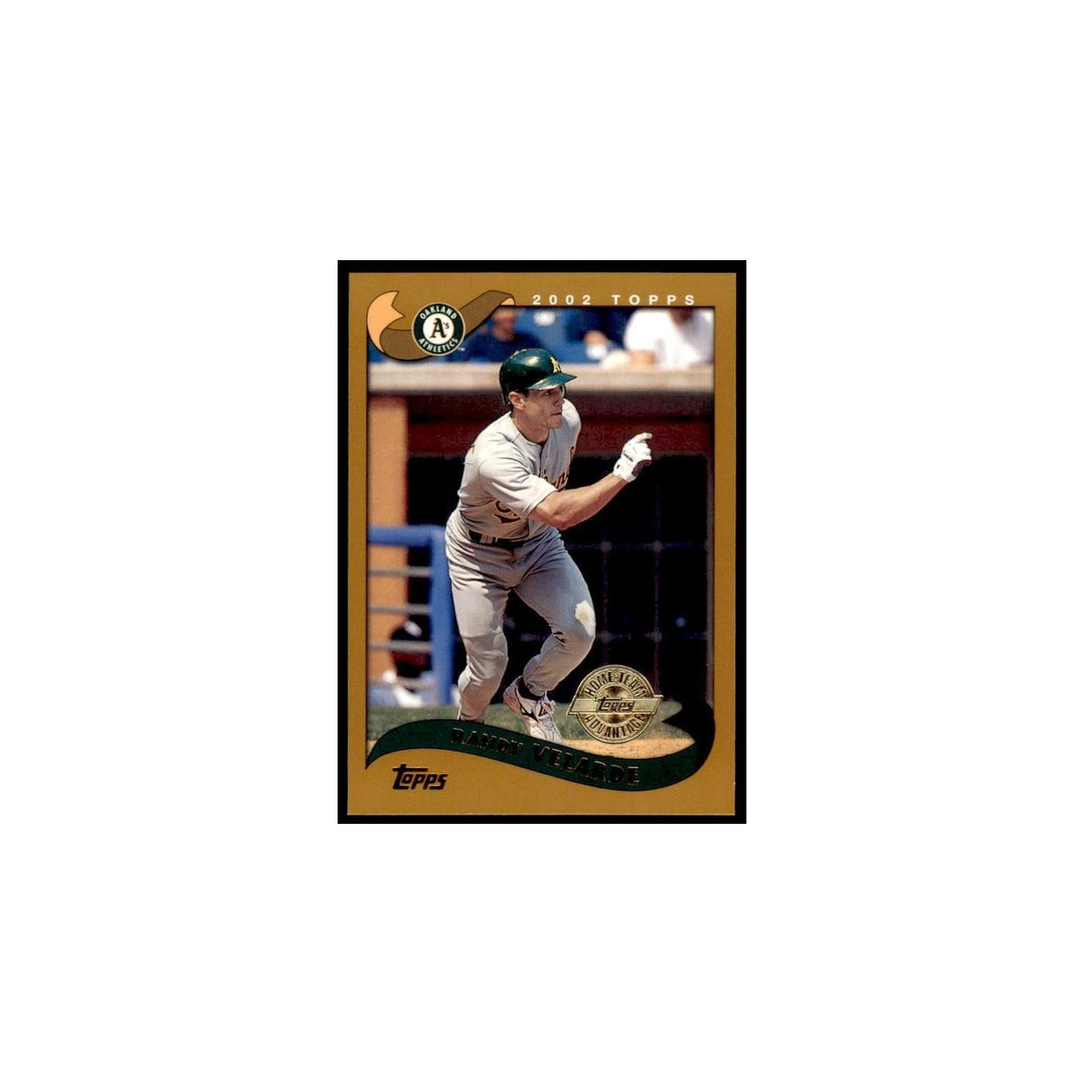 2002 Topps Home Team Advantage Randy Velarde Baseball Cards #616
