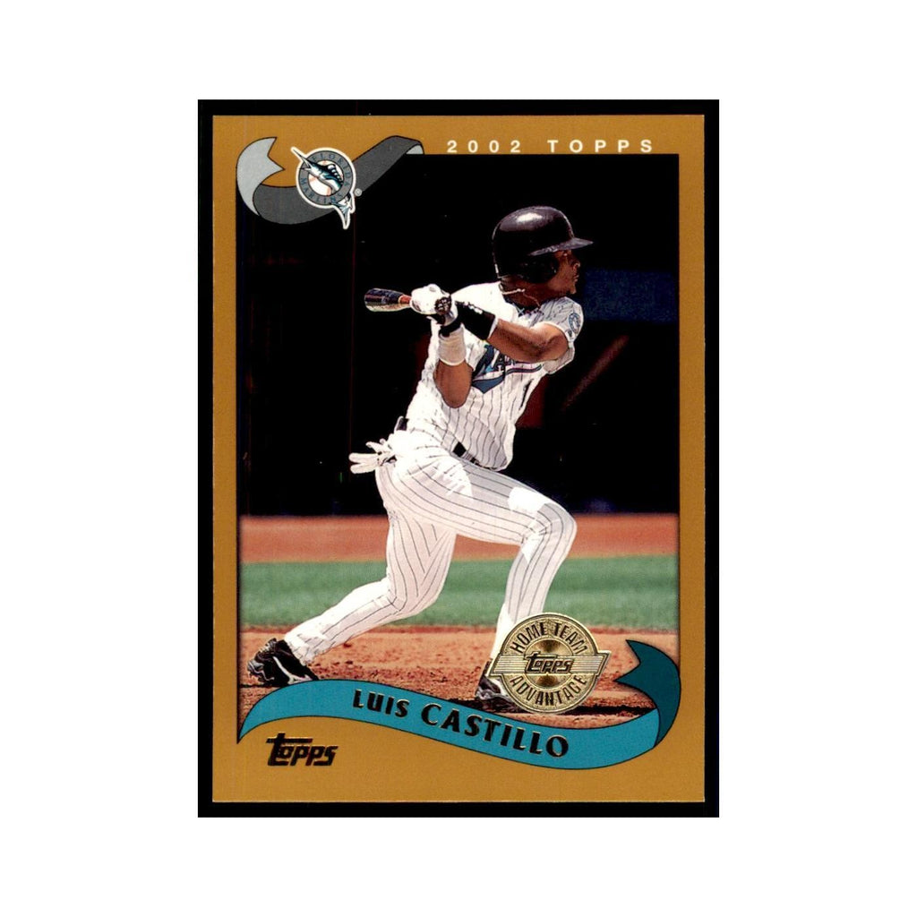 2002 Topps Home Team Advantage Luis Castillo Baseball Cards #113