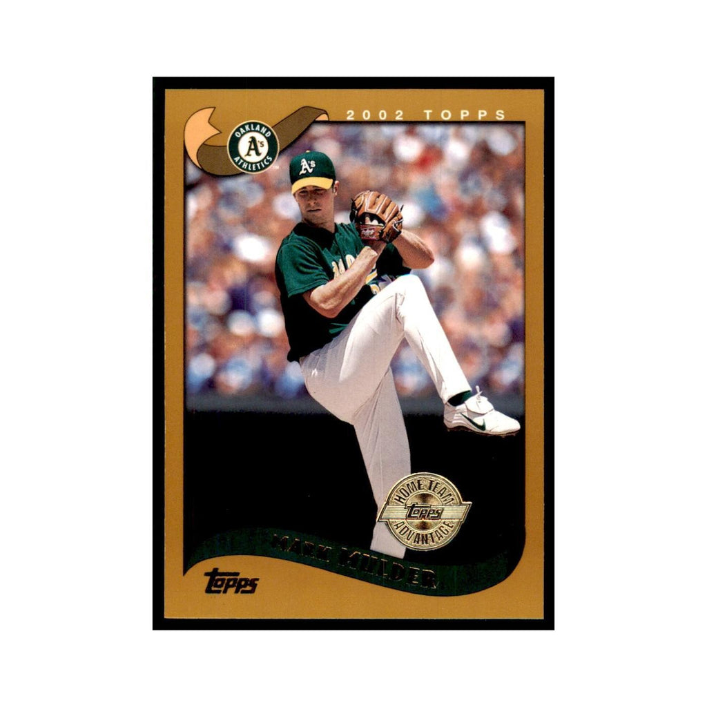 2002 Topps Home Team Advantage Mark Mulder Baseball Cards #90