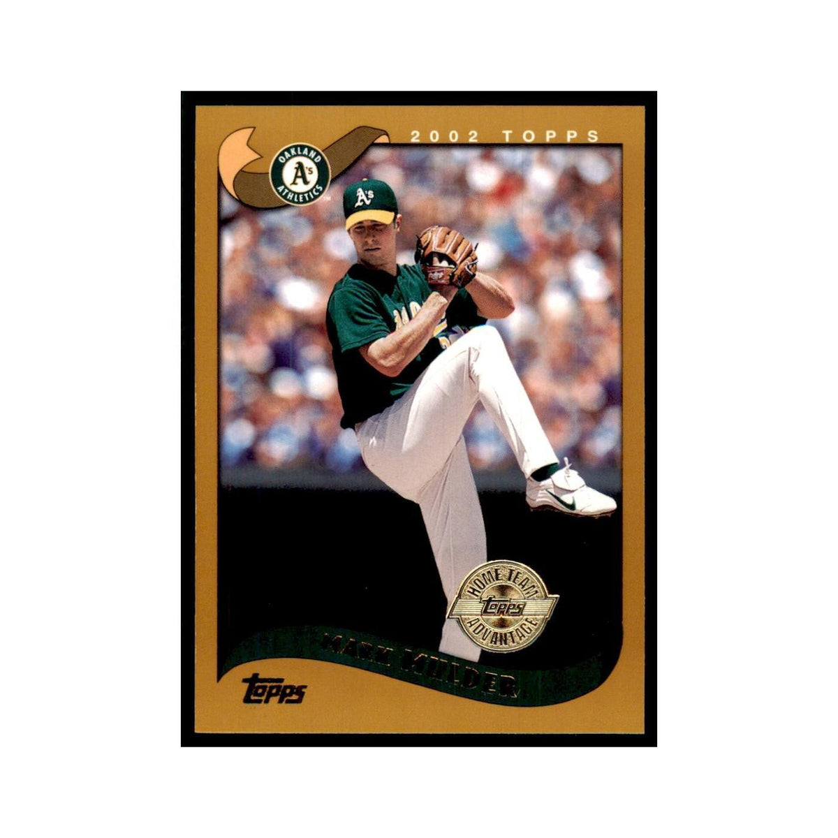 2002 Topps Home Team Advantage Mark Mulder Baseball Cards #90