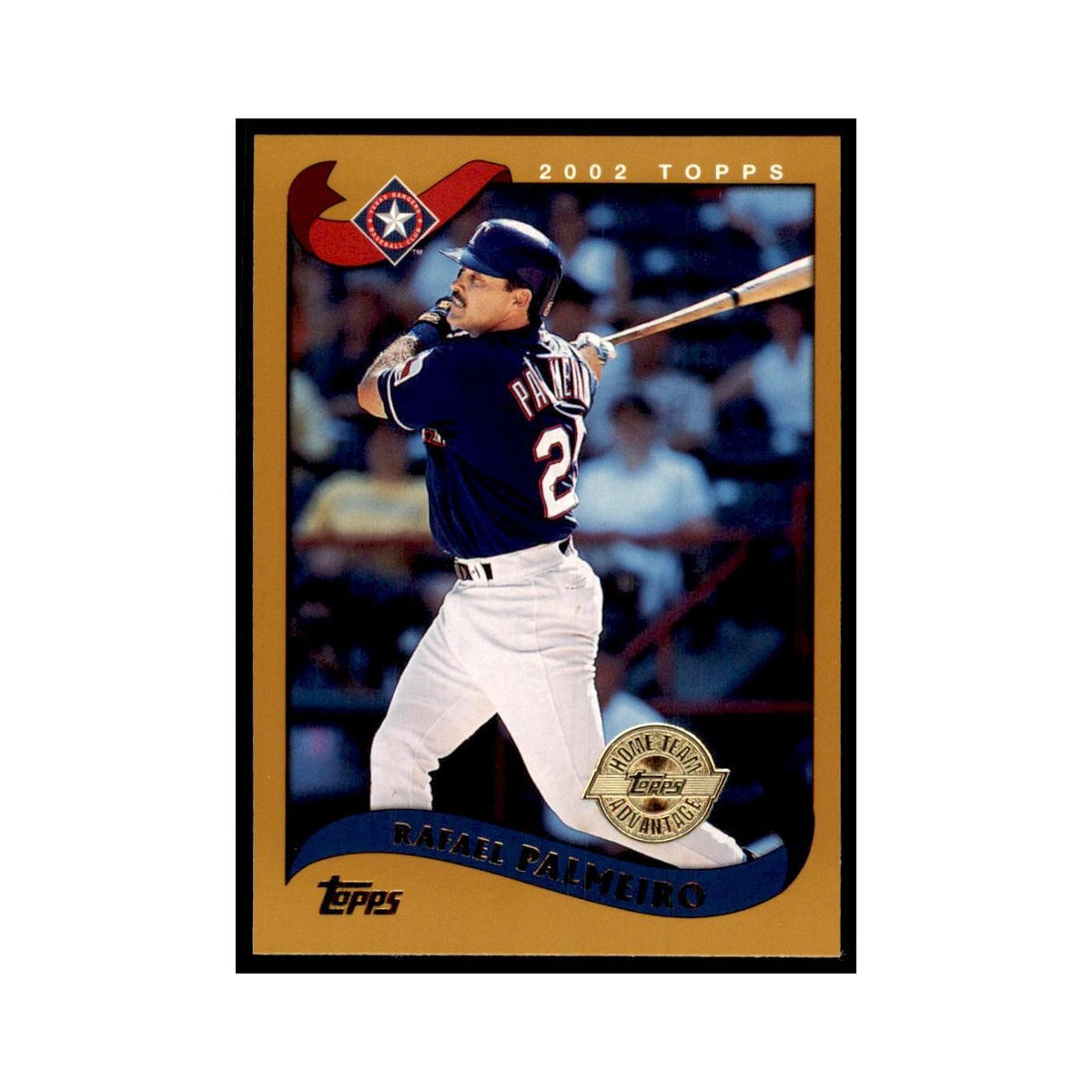 2002 Topps Home Team Advantage Rafael Palmeiro Baseball Cards #40