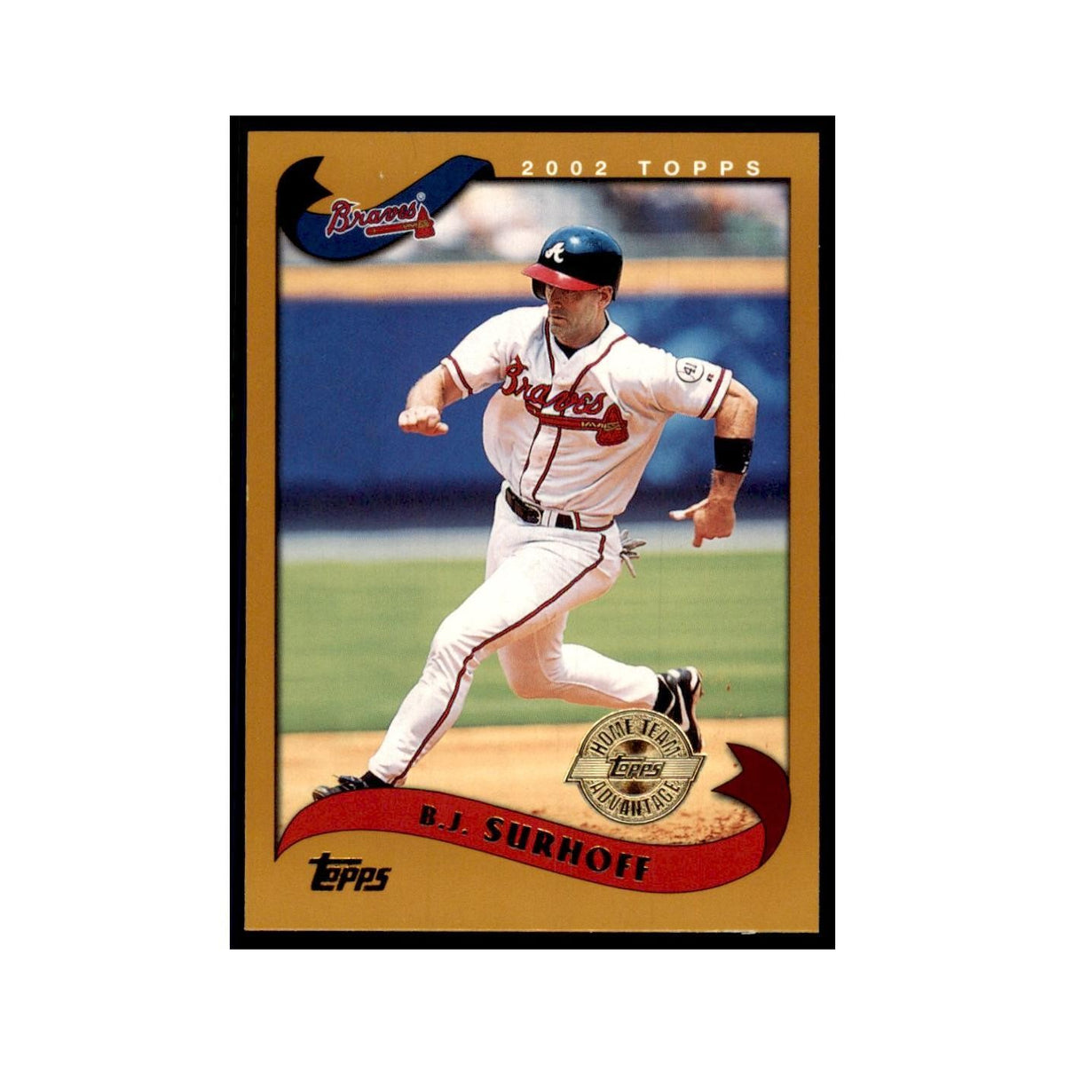2002 Topps Home Team Advantage B.J. Surhoff Baseball Cards #9
