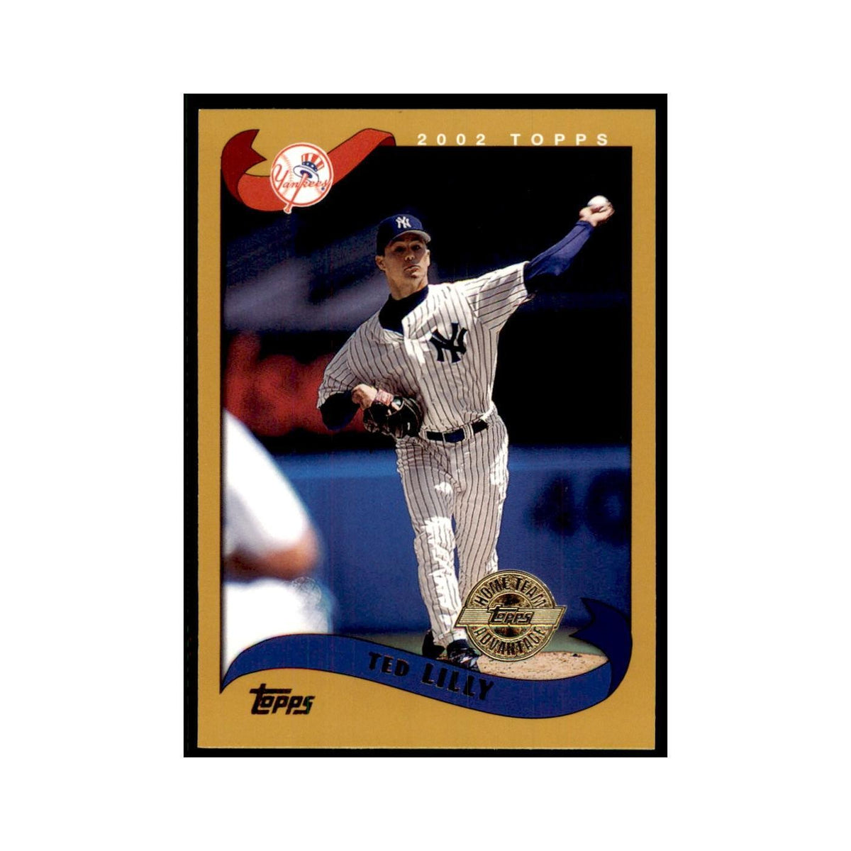 2002 Topps Home Team Advantage Ted Lilly Baseball Cards #132