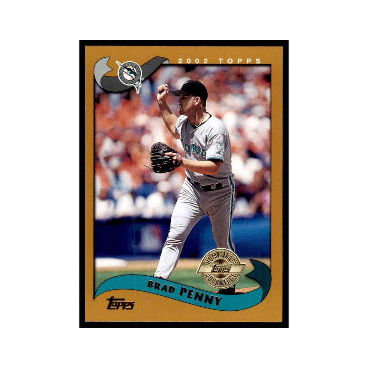 2002 Topps Home Team Advantage Brad Penny Baseball Cards #3
