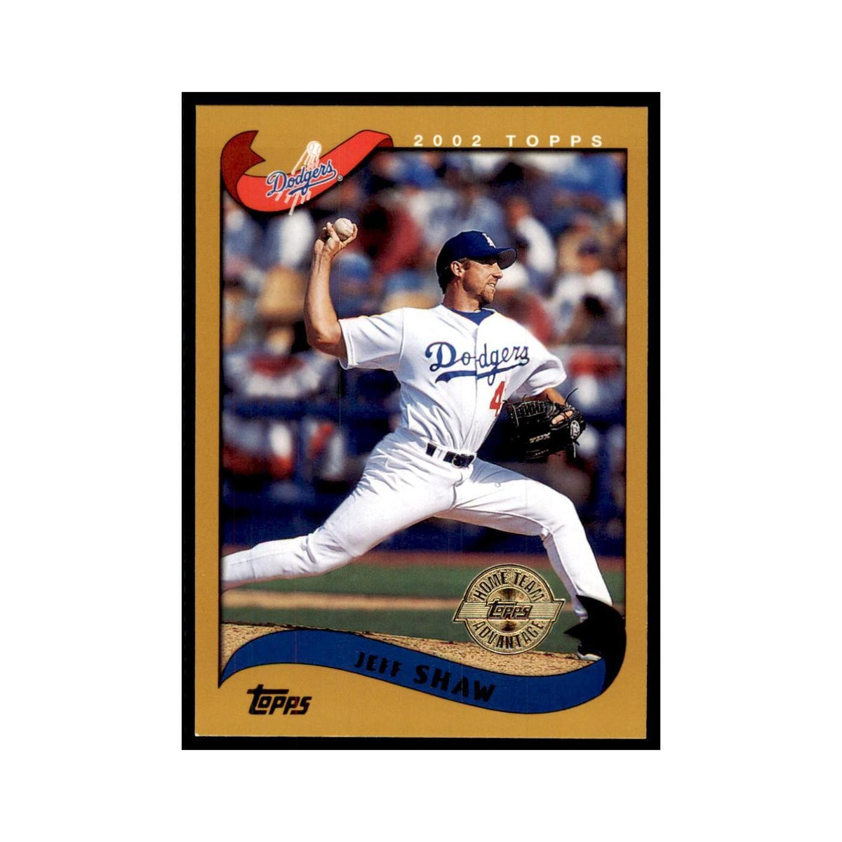 2002 Topps Home Team Advantage Jeff Shaw Baseball Cards #87