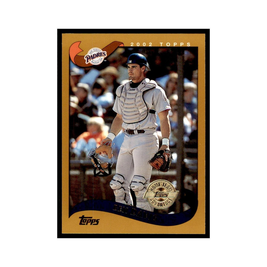2002 Topps Home Team Advantage Ben Davis Baseball Cards #127