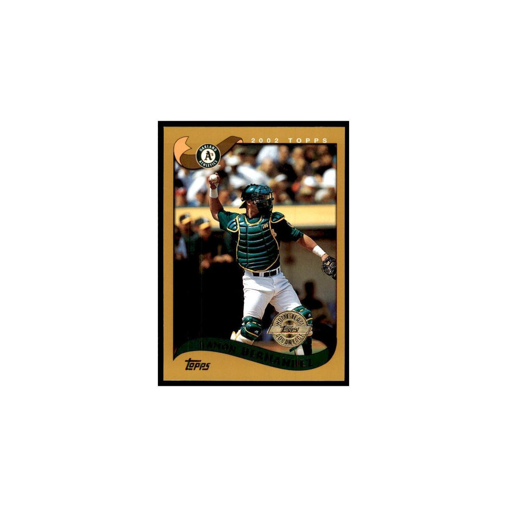 2002 Topps Home Team Advantage Ramon Hernandez Baseball Cards #143