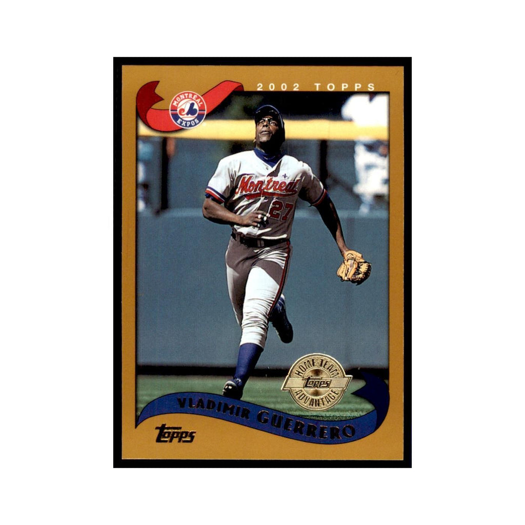 2002 Topps Home Team Advantage Vladimir Guerrero Baseball Cards #100