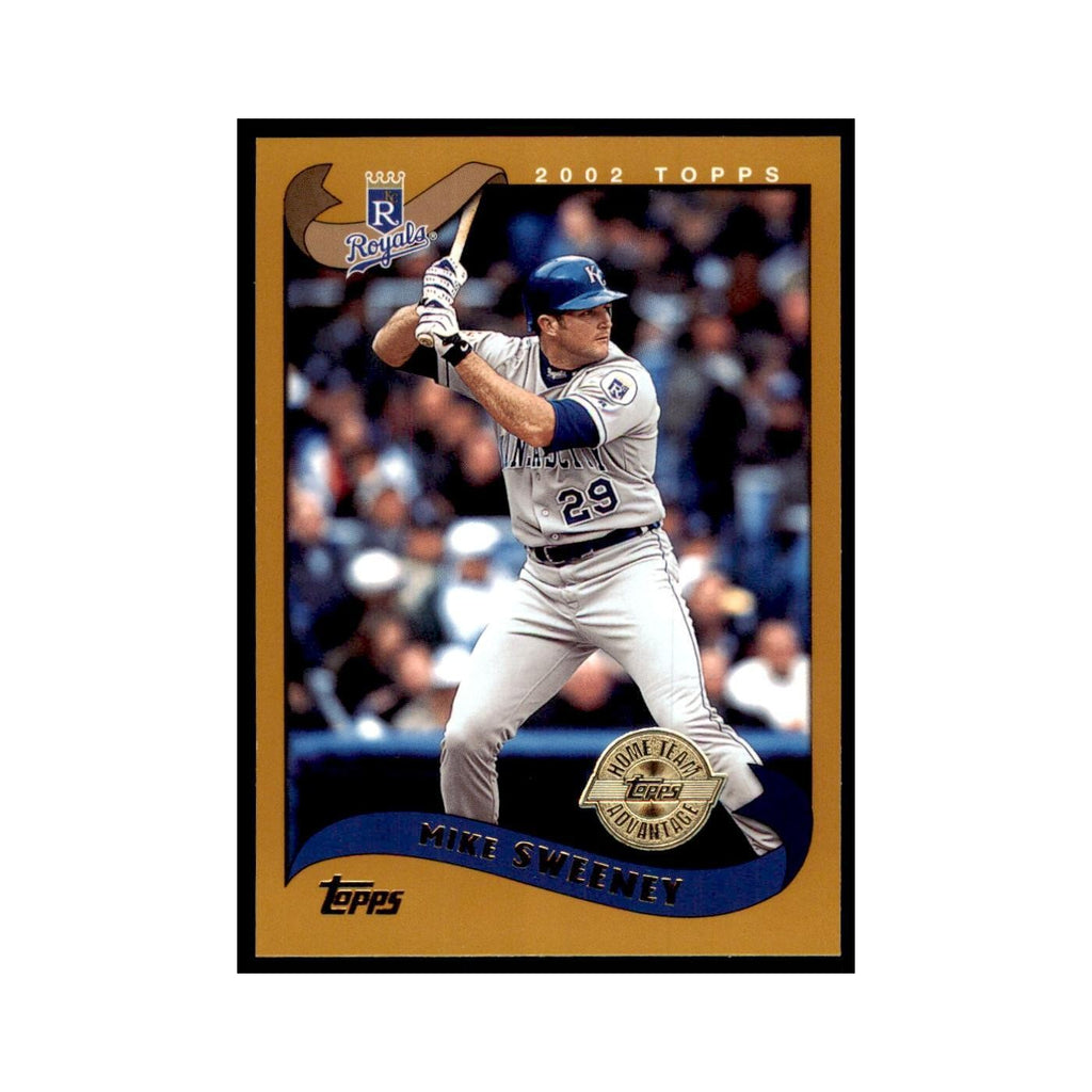 2002 Topps Home Team Advantage Mike Sweeney Baseball Cards #21