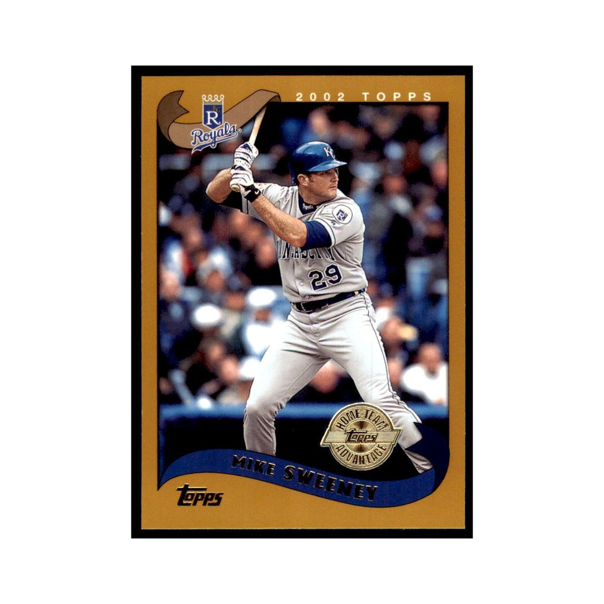 2002 Topps Home Team Advantage Mike Sweeney Baseball Cards #21