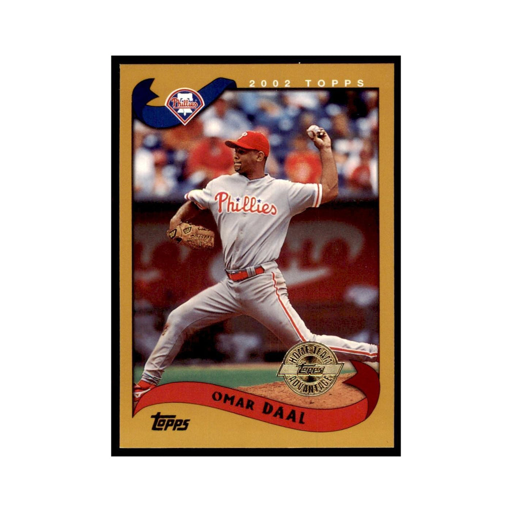 2002 Topps Home Team Advantage Omar Daal Baseball Cards #155