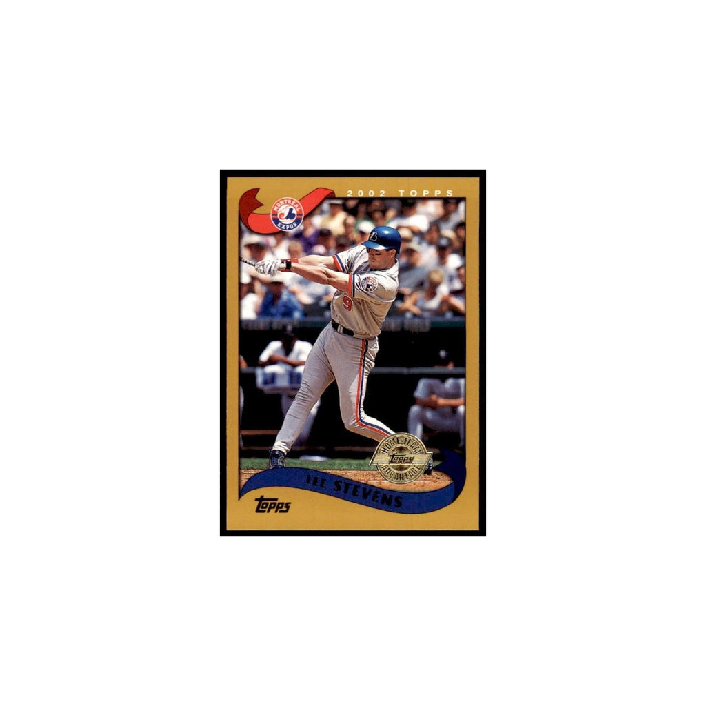 2002 Topps Home Team Advantage Lee Stevens Baseball Cards #151