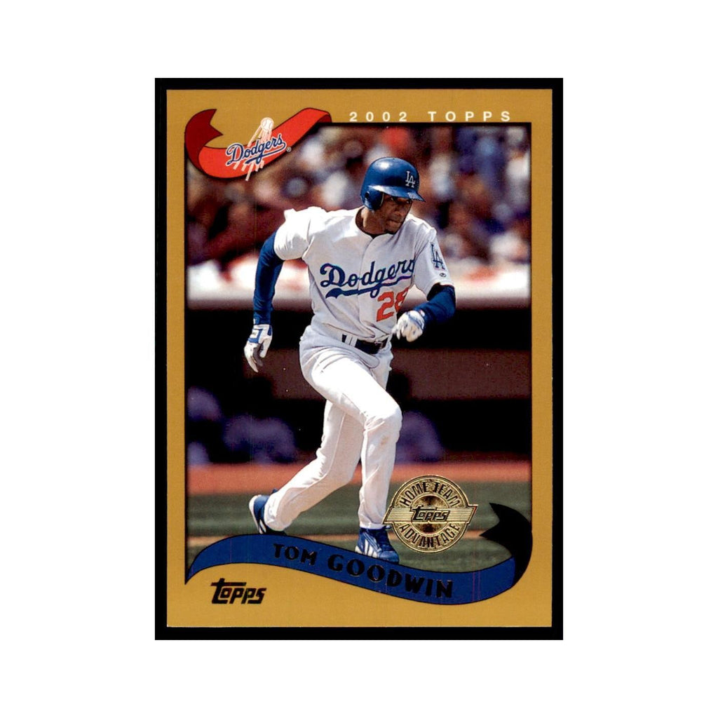2002 Topps Home Team Advantage Tom Goodwin Baseball Cards #123