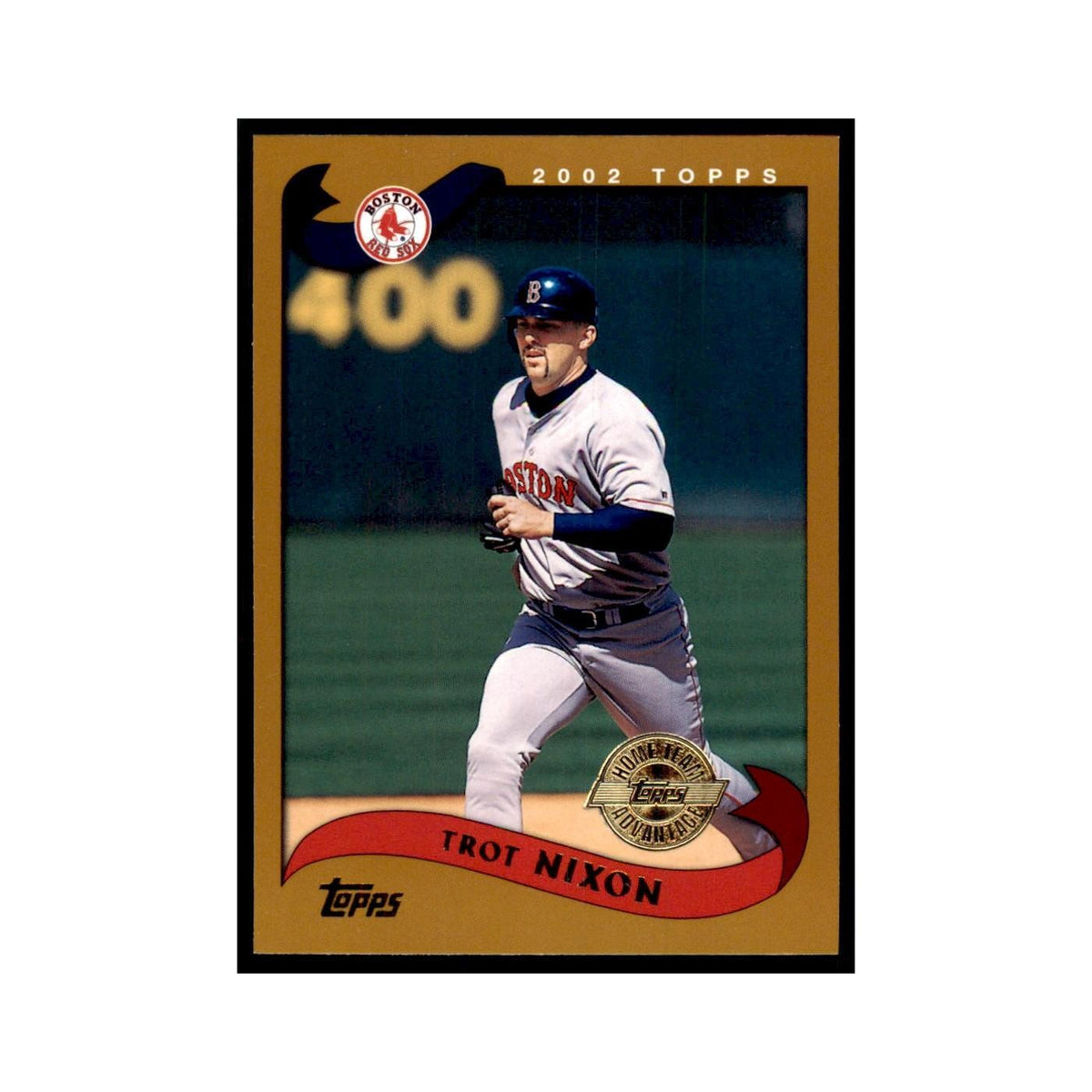 2002 Topps Home Team Advantage Trot Nixon Baseball Cards #44