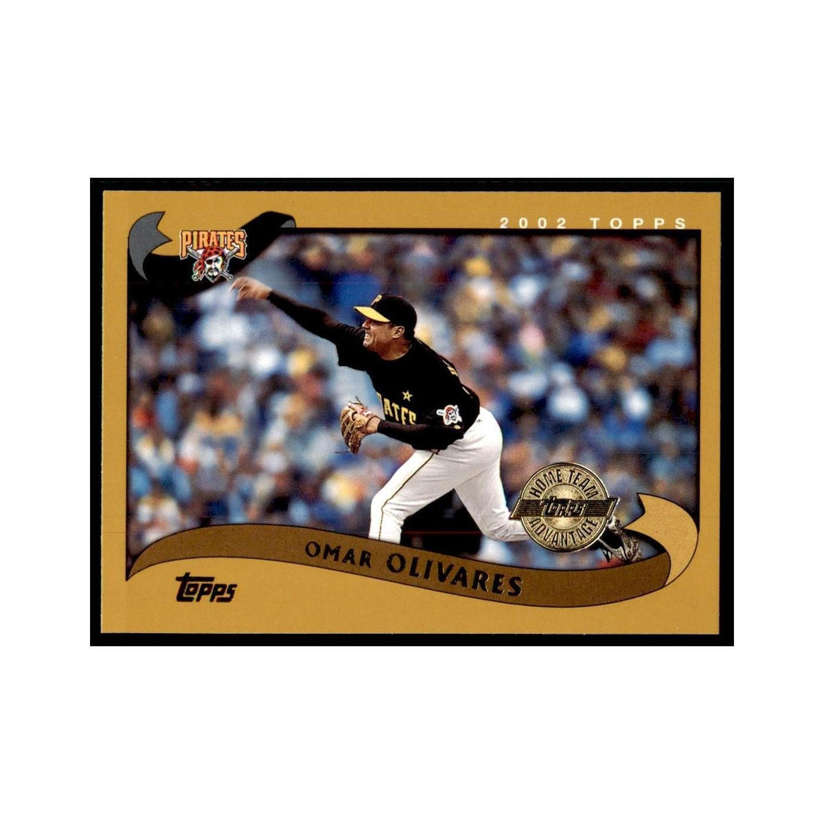2002 Topps Home Team Advantage Omar Olivares Baseball Cards #136
