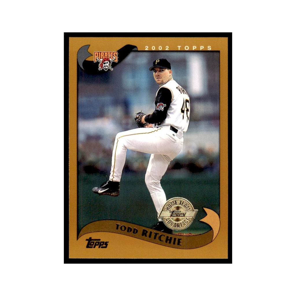 2002 Topps Home Team Advantage Todd Ritchie Baseball Cards #156