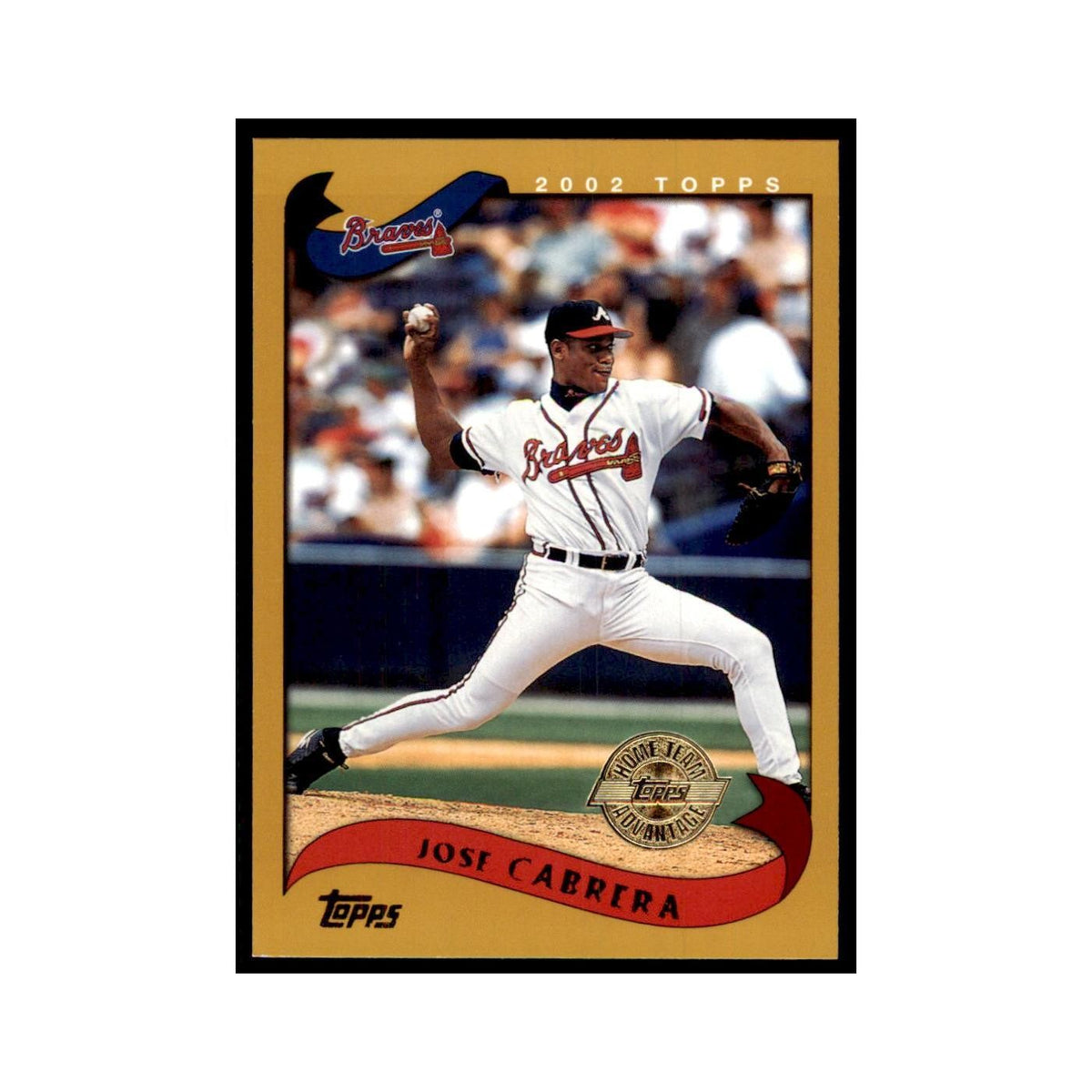 2002 Topps Home Team Advantage Jose Cabrera Baseball Cards #129