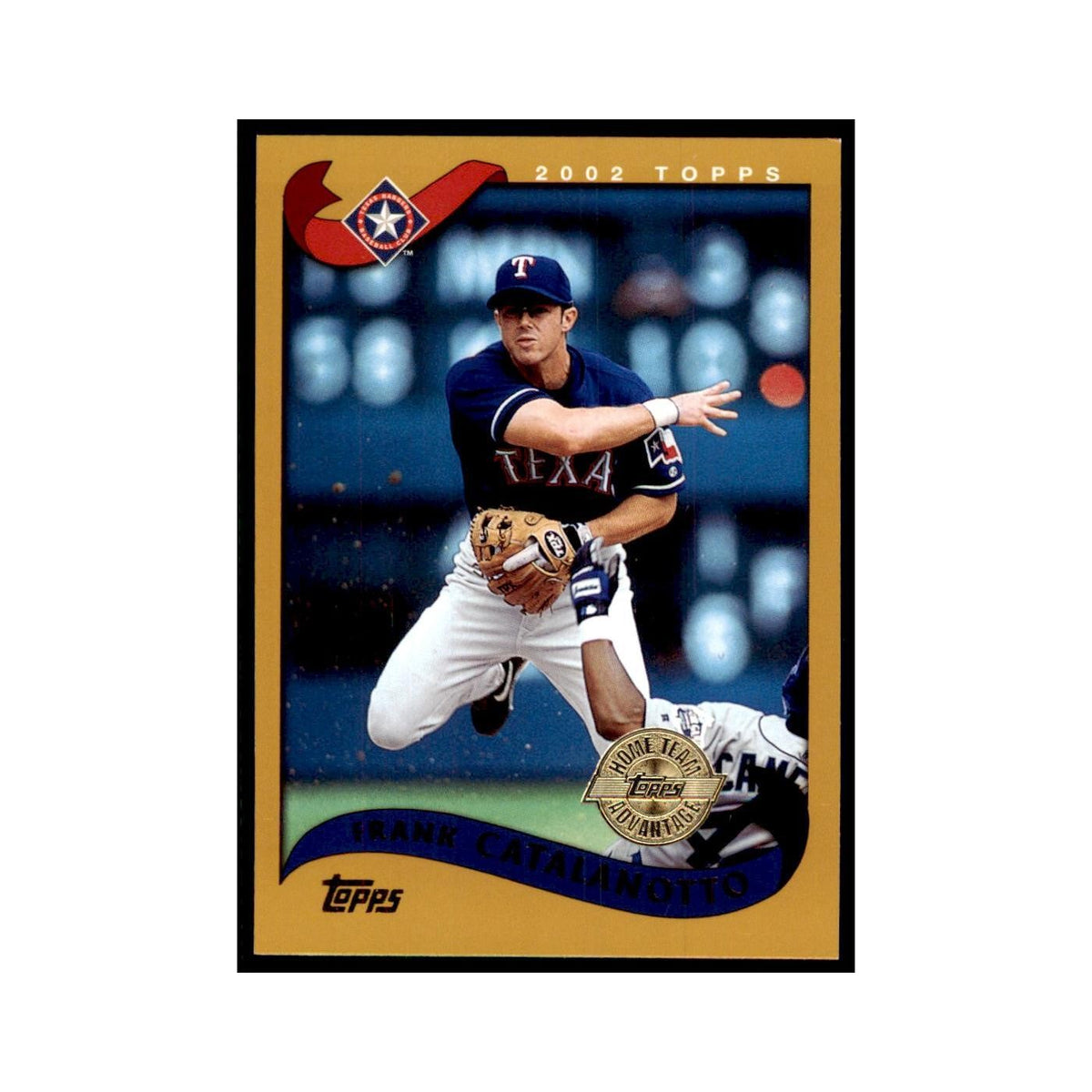 2002 Topps Home Team Advantage Frank Catalanotto Baseball Cards #128