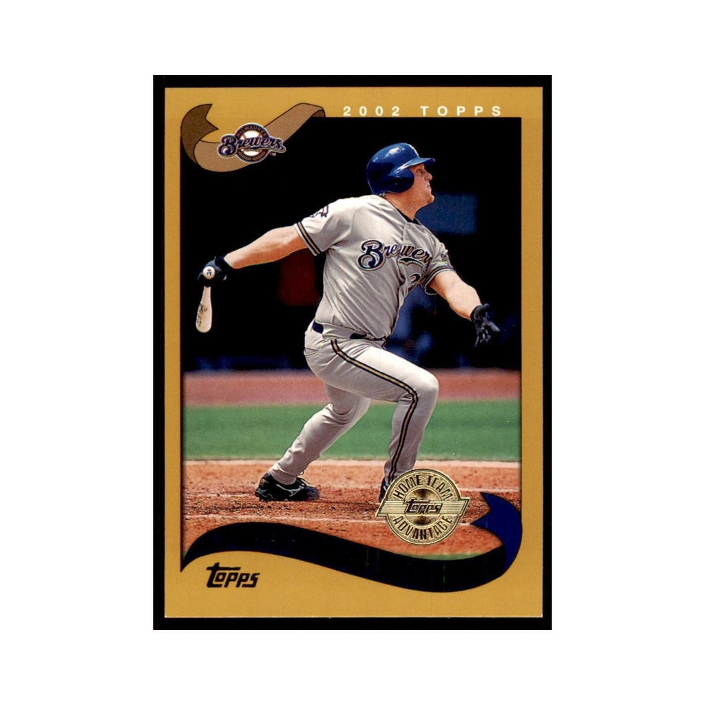 2002 Topps Home Team Advantage Jeromy Burnitz Baseball Cards #230