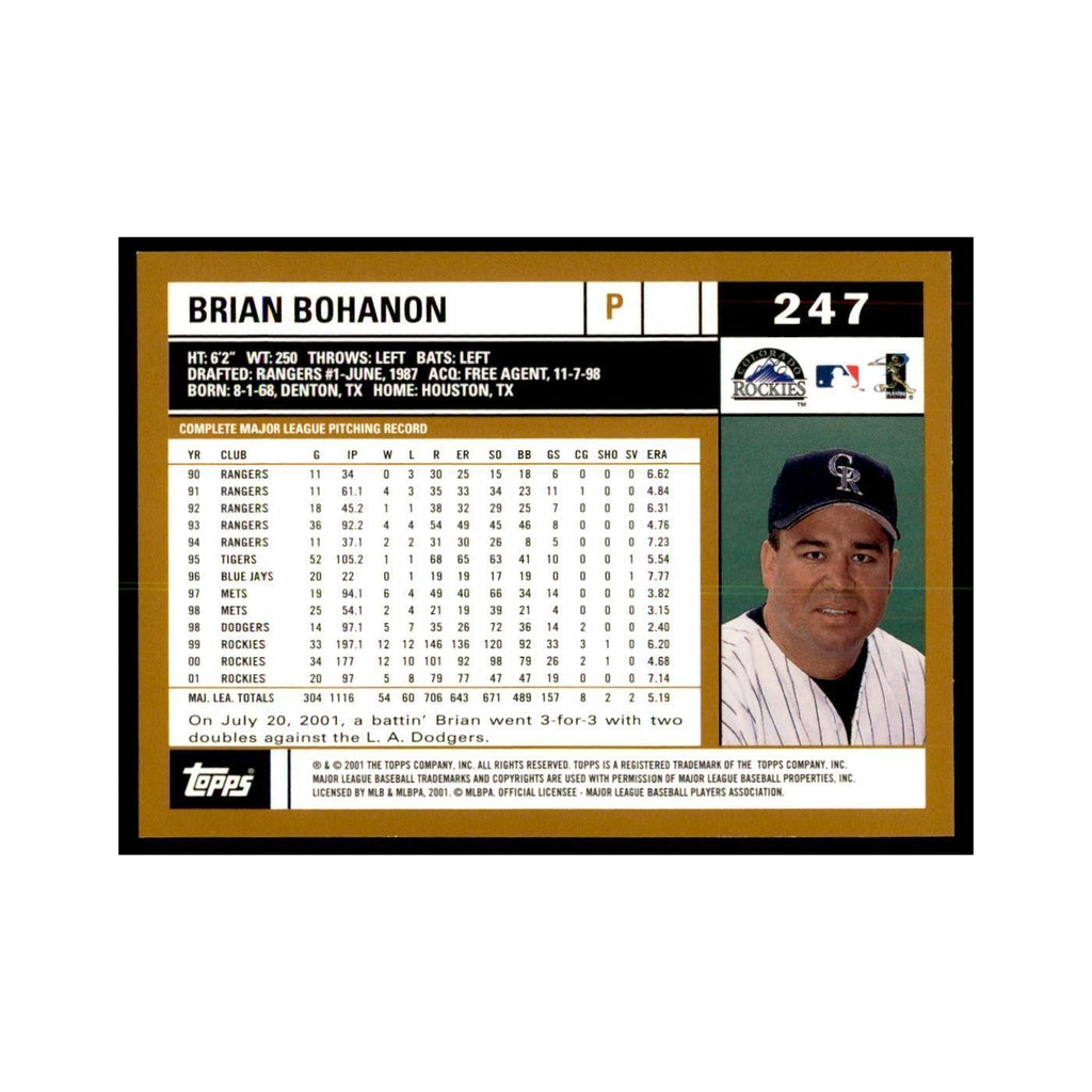 2002 Topps Home Team Advantage Brian Meadows Baseball Cards #247
