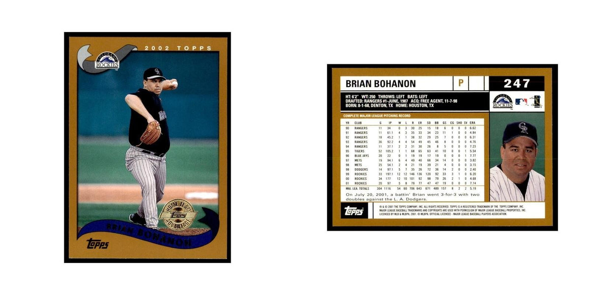 2002 Topps Home Team Advantage Brian Meadows Baseball Cards #247