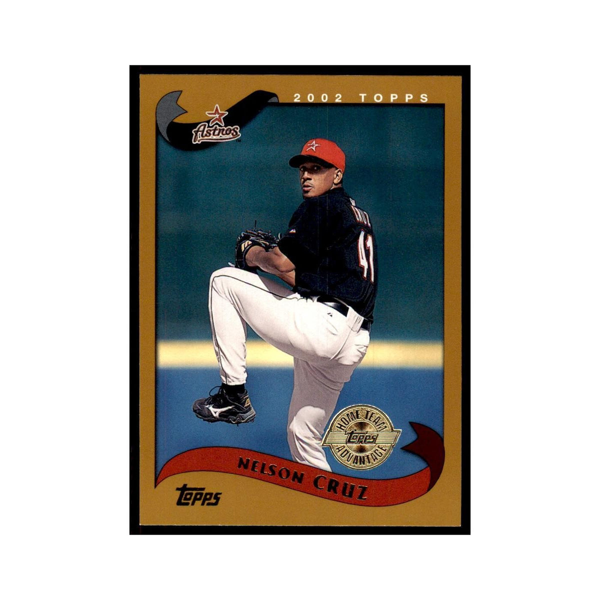 2002 Topps Home Team Advantage Nelson Cruz Baseball Cards #257