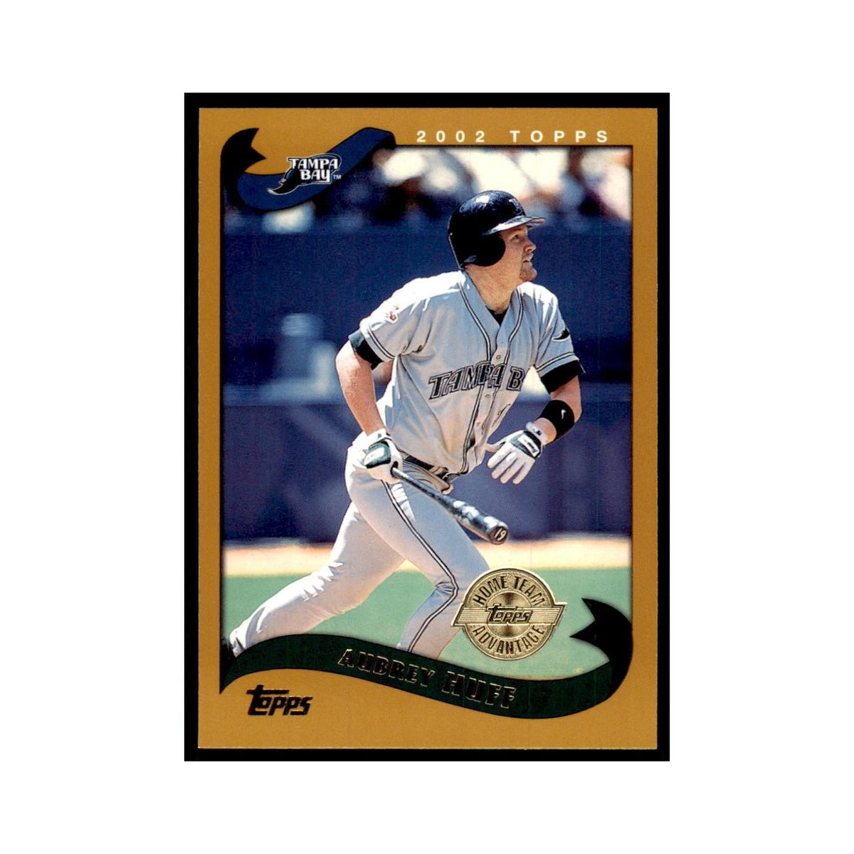 2002 Topps Home Team Advantage Aubrey Huff Baseball Cards #232