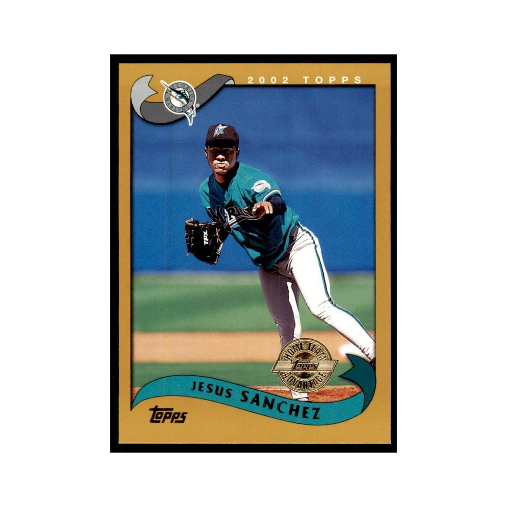 2002 Topps Home Team Advantage Jesus Sanchez Baseball Cards #203