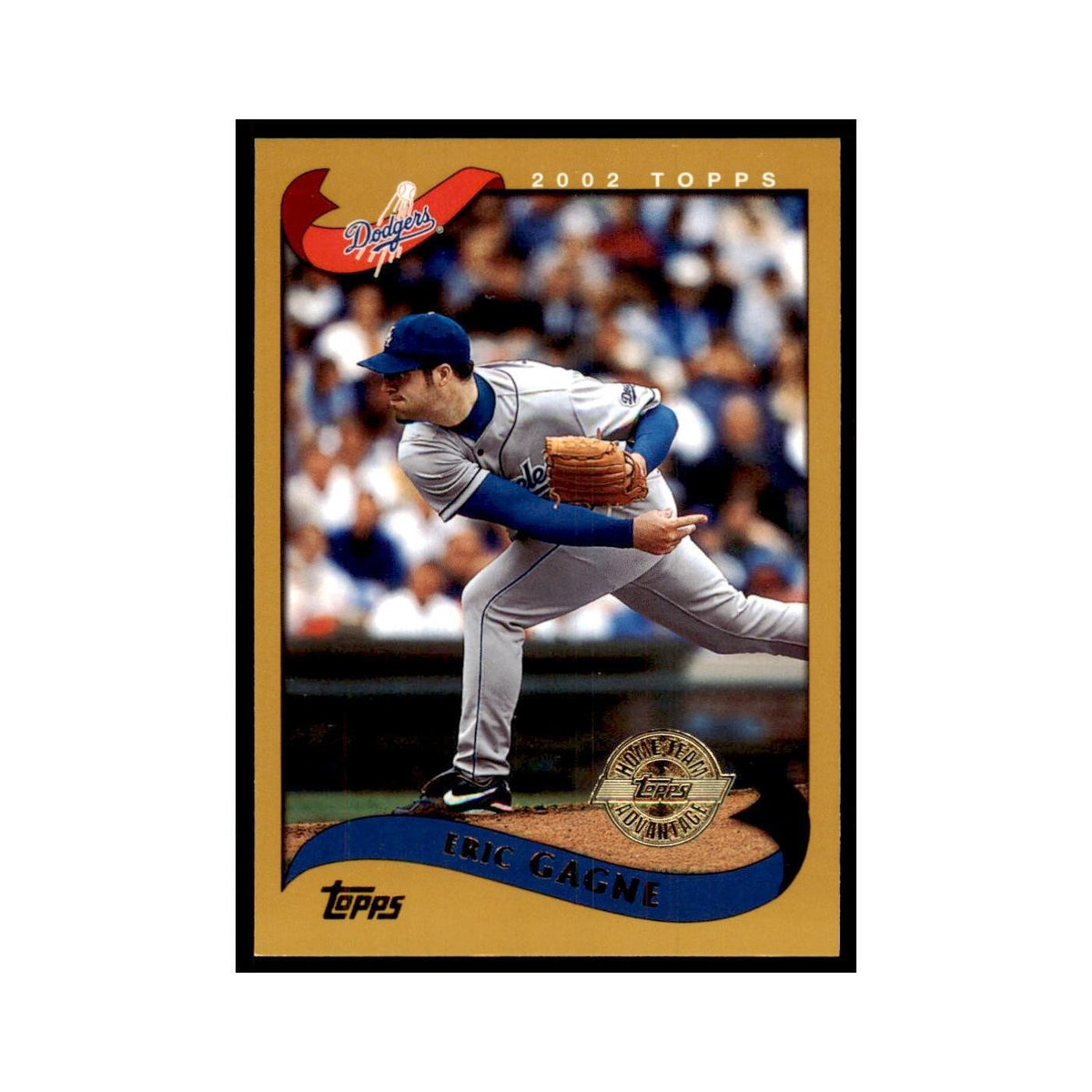 2002 Topps Home Team Advantage Eric Gagne Baseball Cards #238